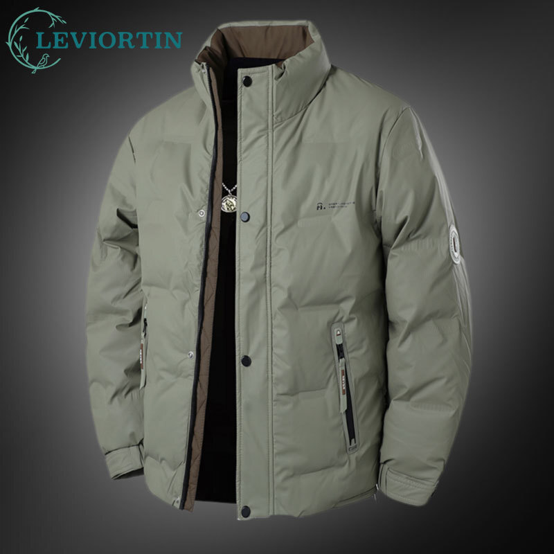 Outdoor Sport Winter Jacket - Sonbahar Kış erkek Beyaz Ördek Aşağı