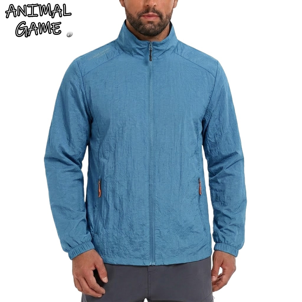 Outdoor Sport Jacket - Erkek UPF50+ Performans Güneş Koruyucu Montlar