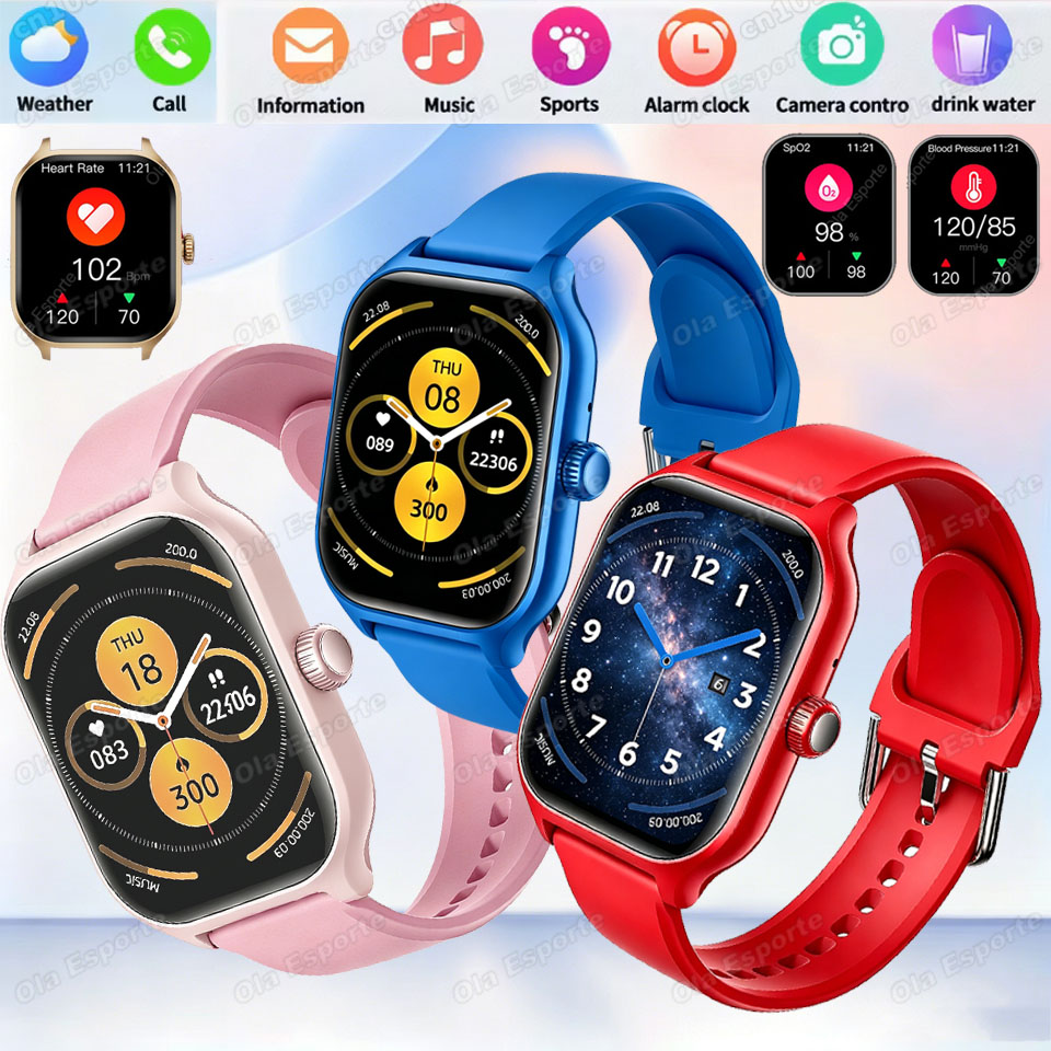Outdoor Sport News - Yeni Kadın Akıllı Saat Erkek Bluetooth