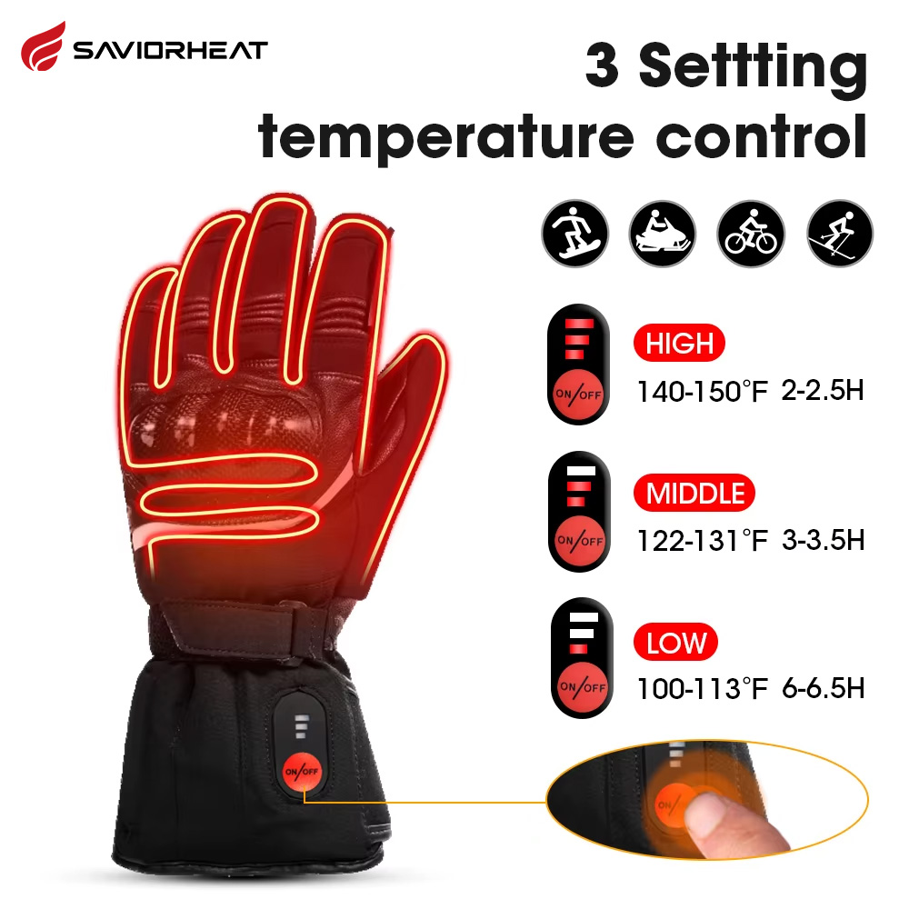 Horse Riding Glove - Kurtarıcı ısı 100% su geçirmez motosiklet