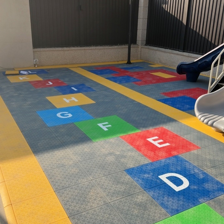 Outdoor Sport Floor Tiles - Profesyonel Birbirine Geçen PP Hareketli Basketbol