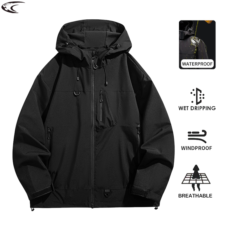 Outdoor Sport Coat - LNGXO Unisex Su Geçirmez Rüzgarlık Açık