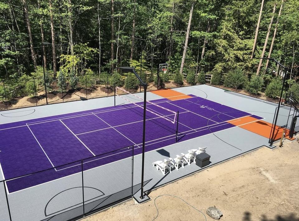 Çevre Dostu Plastik Özel Logol - Outdoor Sport Floor Tiles incelemesi ve fiyatı