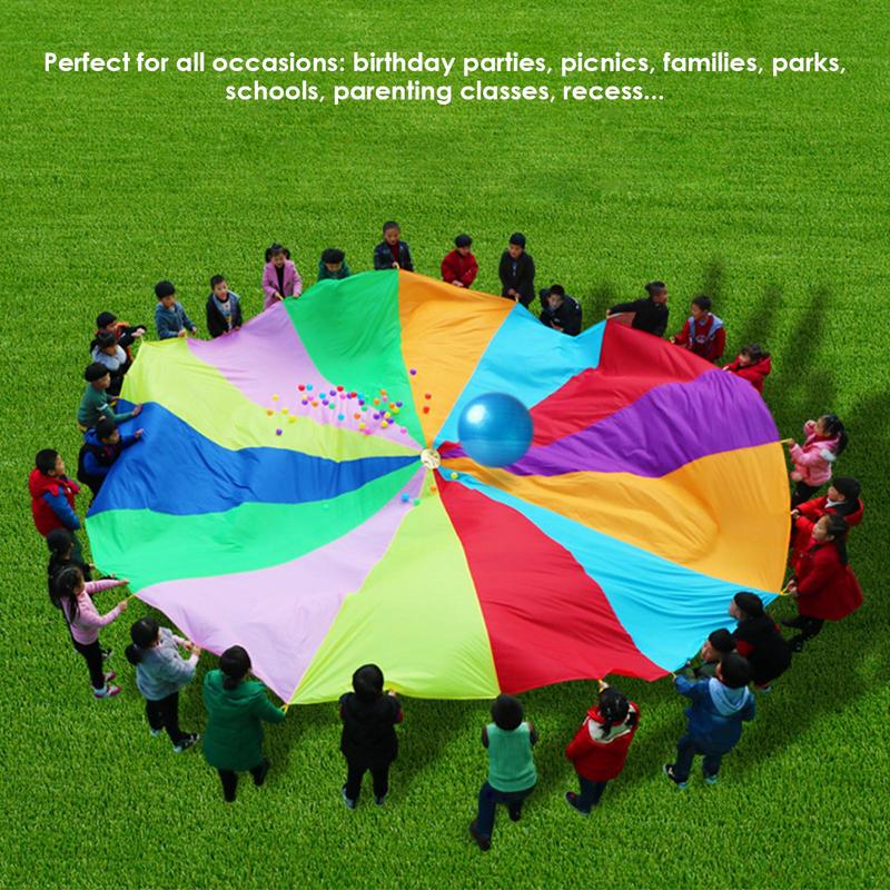 Çocuklar için gökkuşağı paraşü - Outdoor Sports Umbrella incelemesi ve fiyatı