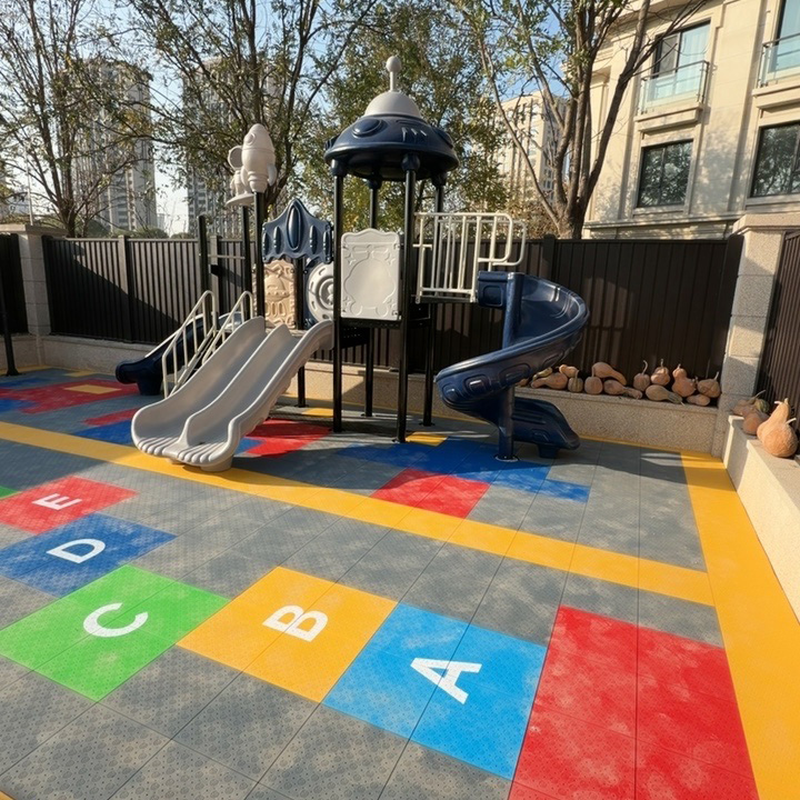 Profesyonel Birbirine Geçen PP - Outdoor Sport Floor Tiles incelemesi ve fiyatı
