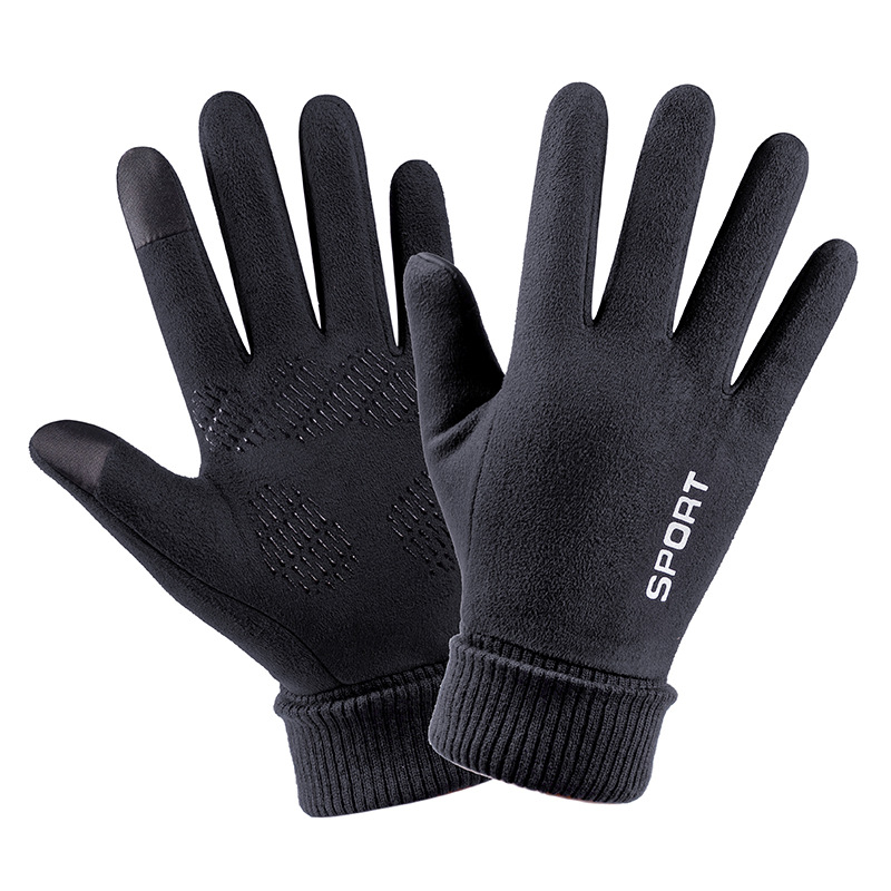 Erkekler kış süet deri peluş k - Horse Riding Glove incelemesi ve fiyatı