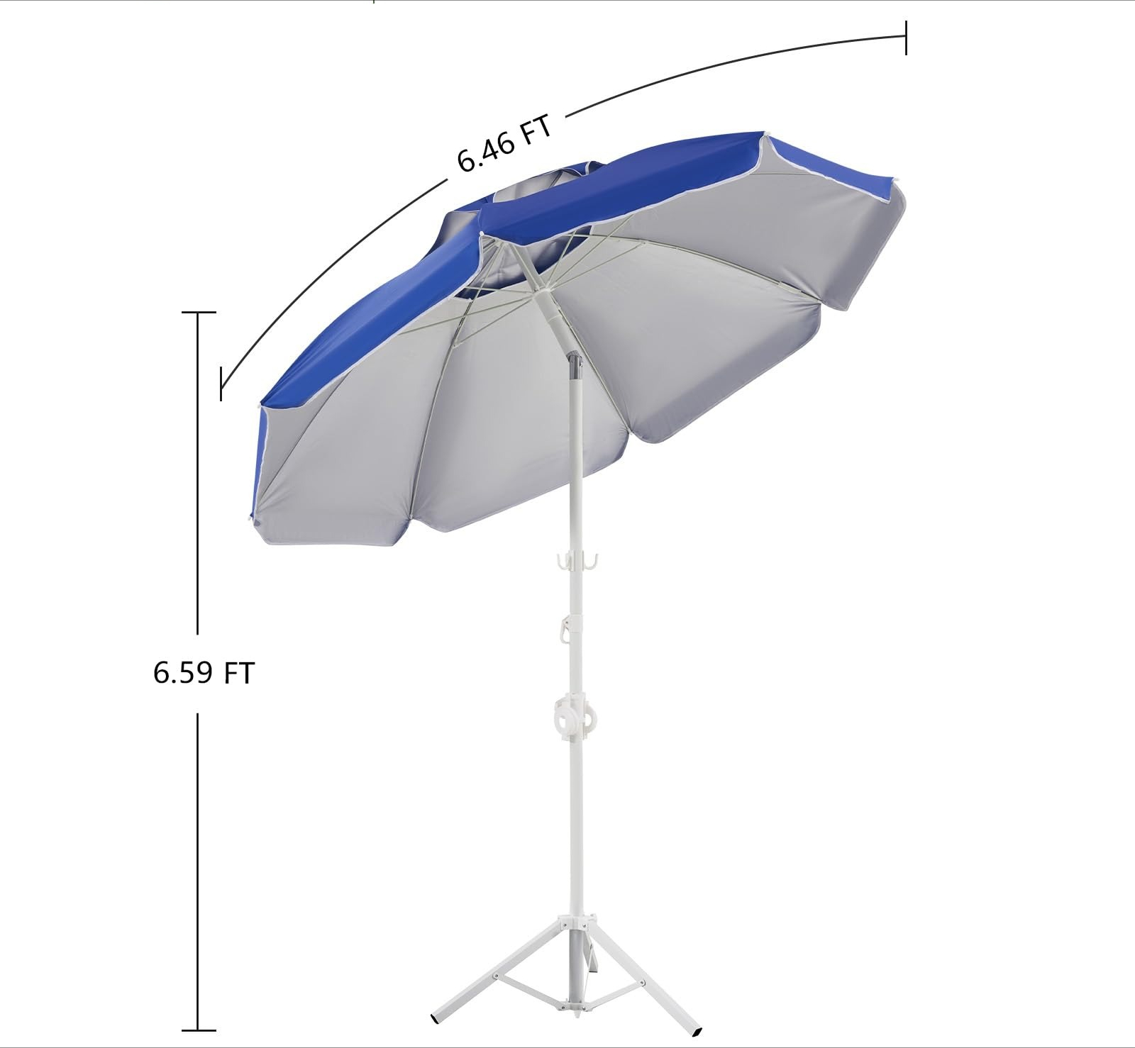 6.5ft Taşınabilir Şemsiye, Aya - Outdoor Sports Umbrella incelemesi ve fiyatı